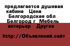 предлагается душевая кабина › Цена ­ 10 000 - Белгородская обл., Белгород г. Мебель, интерьер » Другое   